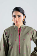 Embroidered Textured Shirt