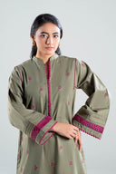 Embroidered Textured Shirt