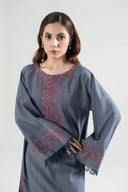 Embroidered Yarn Dyed Shirt