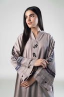 Embroidered Khaddar Shirt