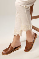 Embroidered Khaddar Trouser