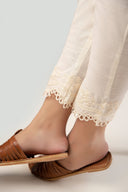 Embroidered Khaddar Trouser
