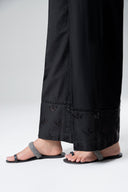 Embroidered Khaddar Trouser