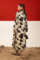 2 Pc Printed Twill Suit