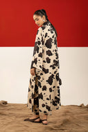 2 Pc Printed Twill Suit
