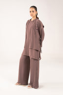 3 Pc Embroidered Poly Wrinkle Suit
