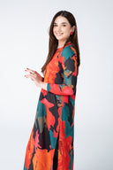 2 Pc Dyed Georgette Suit