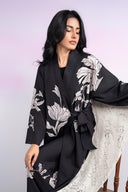 2 Pc Printed Crepe Suit