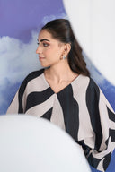 2 Pc Printed Crepe Suit