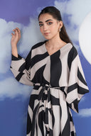 2 Pc Printed Crepe Suit