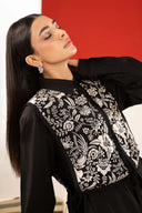 2 Pc Embroidered Linen Suit