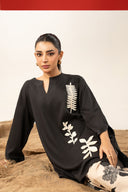 2 Pc Embroidered Twill Suit