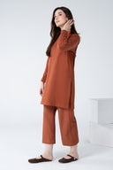 2 Pc Dyed Stretch Suit