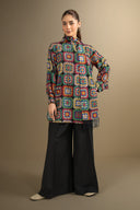3 Pc Printed Georgette Suit