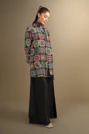 3 Pc Printed Georgette Suit