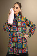 3 Pc Printed Georgette Suit