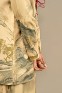3 Pc Printed Georgette Suit