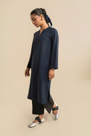 Dyed Suede Shirt