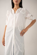 Embroidered Cotton Dress