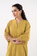 V-Neck Midi Dress