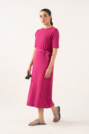 Belted Midi Dress