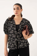 Puffy Bow Blouse
