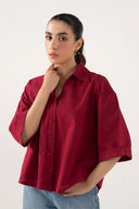 Casual Button-Down Top