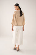 Schiffli Cape Top