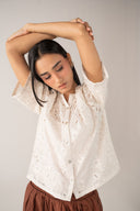 Floral Embroidered Top