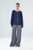 Knitted Button Cardigan