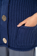 Knitted Button Cardigan