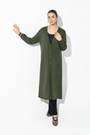 Oversized Button-Down Cardigan