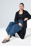 Relaxed Long Cardigan