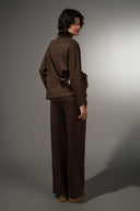 Textured Button-Down Set