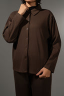 Textured Button-Down Set