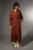 Knitted Skirt Set