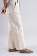 Cropped Wide-Leg Jeans